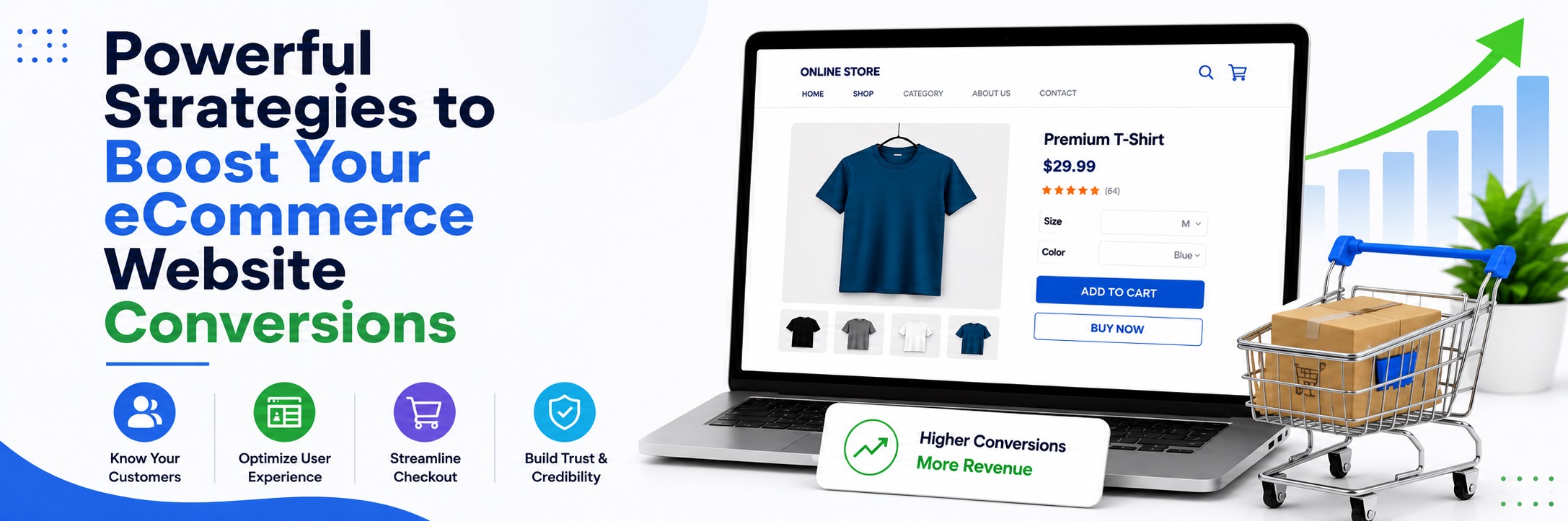 Powerful Strategies to Boost Your eCommerce Website Conversions